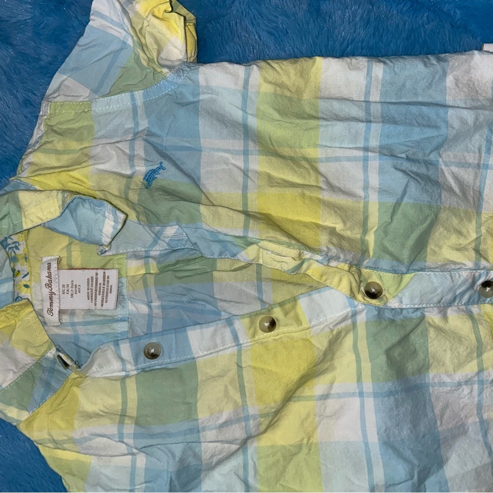 Tommy Bahama Pastel Plaid Shirt